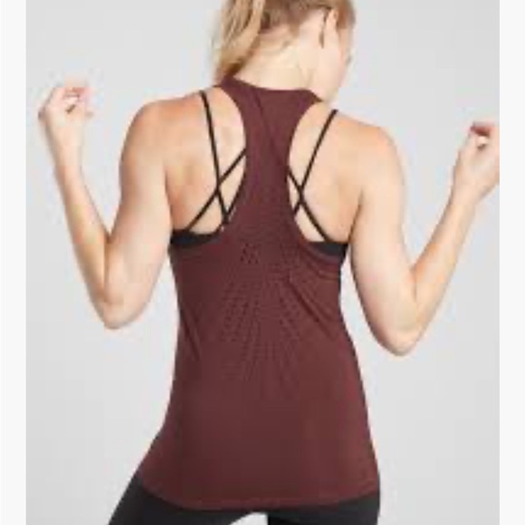 Athleta Shanti Reg Laser Cut Tank 25” - Picture 1 of 9